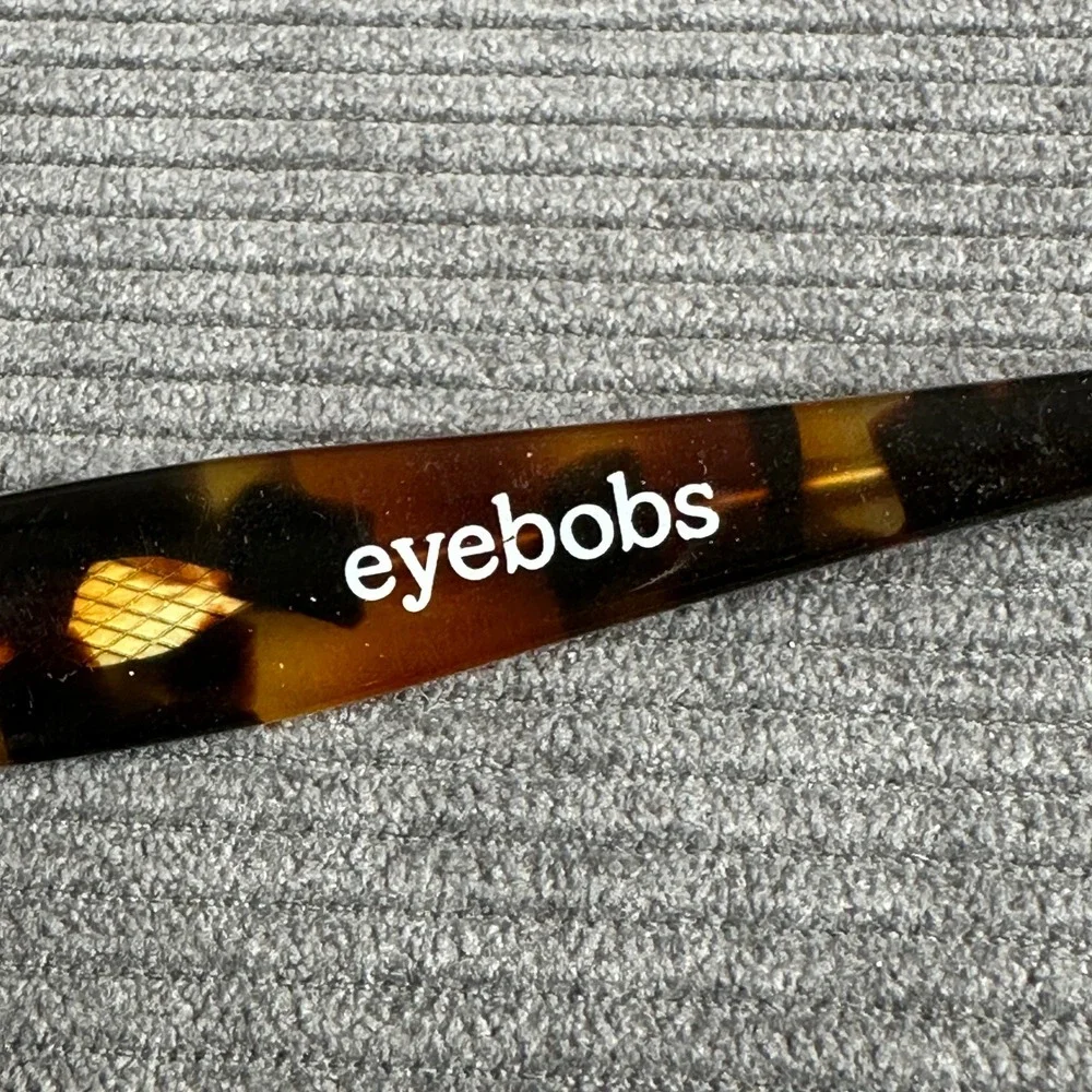 eyebobs Eye-Con Tortoise Shell Square Reading Y2K Glasses 3461-19 47-22-145 +2.0